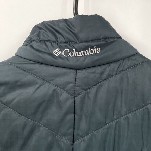 COLUMBIA OMNI-HEAT DARK GREEN VEST‎ SIZE Small - Picture 9 of 12